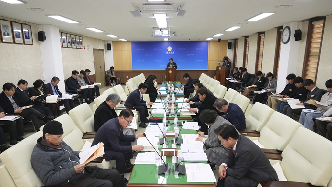안동시의회, 2026년 새해 첫 의원 전체 간담회 개최